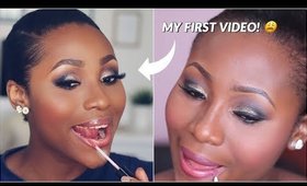 RECREATING MY FIRST MAKEUP TUTORIAL | DIMMA UMEH