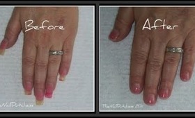 ~ How To Shorten Long Acrylic Nails ~