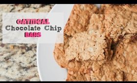 How To Make Chocolate Chip Oatmeal Bars