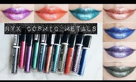 NYX Cosmic Metals Lip Cream | Lip Swatches