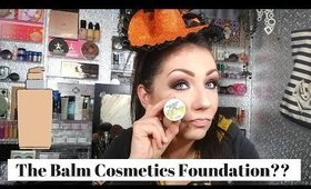 The Balm Cosmetics Foundation 1st Impressions 💯