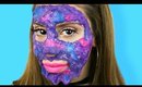 DIY Galaxy Slime Peel-Off Face Mask!
