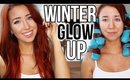 GLOW UP ROUTINE | Winter Makeup, Hair & Outfit 2017
