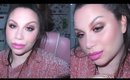 Valentines Week Day 6 | Rose Gold  Eyes and Pretty Pink Lips Make Up Tutorial