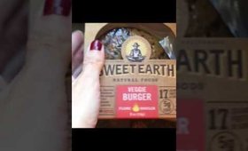 Sweet earth vegan burger 🍔 so Good!