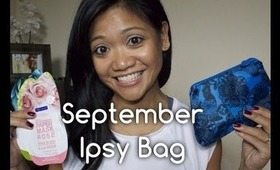 September Ipsy Bag