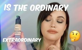 The Ordinary Coverage Foundation Full Review Cotton Tolly