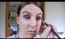 Purple Smokey eye tutorial
