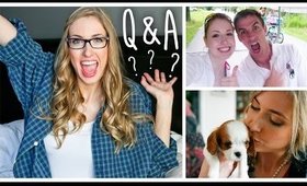 Q&A #3 | MORE BABIES?! SINGING & PUPPIES!! #5DAYSOFFALL