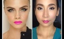 BEAUTY BY BEVERLY: Cara Delevigne Inspired Makeup
