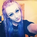 Elven Makeup and Lilac Hair