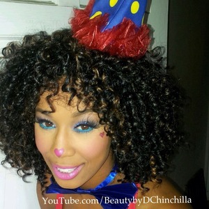 Pretty Clown makeup :)