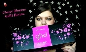 GHD Pink Cherry Blossom Hair Straightener Review and Demo.