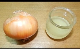 Raw onion juice for major hair growth