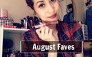 August Favorites 2015