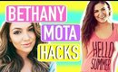 BETHANY MOTA HACKS  | Paris & Roxy