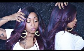 Perfect Fall Oil Slick Wig ☆ Bobbi Boss MLF 167 LINDSEY ☆ Hairsofly ft Malya Tamar