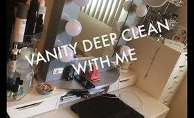 Deep Clean My Vanity