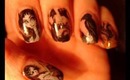 My old halloween nail art tutorial on short nails Wibo