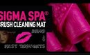 Sigma Spa Brush Cleaning Mat -1st thoughts & Demo