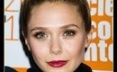 Get The Olsen Look: Elizabeth Olsen Wine Lips/ Huge Shout Out