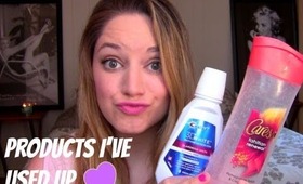 Products I've Used Up Spring 2013