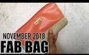 FAB BAG NOVEMBER 2018 | Unboxing & Review | The Beauty Ritual Edition | Stacey Castanha