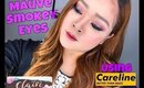 MAUVE SMOKEY EYES + CARELINE PRODUCT REVIEW | CLAIRE LINGAN (PHILIPPINES)