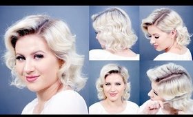 Retro Finger Waves Short Hairstyles | Milabu