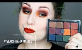 PALETTE REVIEW: VISEART DARK MATTES