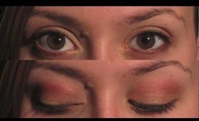 Roasted Cranberry Holiday Eye Makeup Tutorial