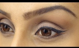 Perfect winged eyeliner