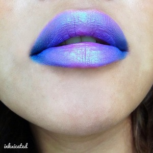 rabbit teef & bluish purple lips