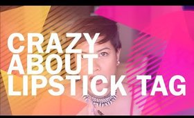 Crazy About Lipstick Tag