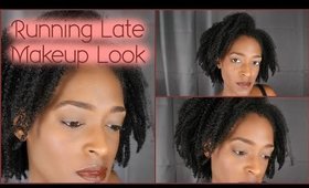 **Running Late Makeup Tutorial l TotalDivaRea