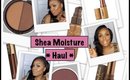 Shea Moisture Cosmetics Haul | Swatches/ Review
