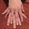 cute nail art with shellac polish 