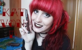 Everlasting Liquid Lipstick in Vampira Review / Opinion Labial Liquido de Kat Von D en Vampira