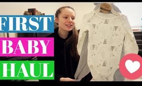 I'm Pregnant! First Baby Haul!