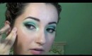 Peacock / 80s / 90s Makeup Tutorial