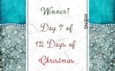 Winner - Day 7 of 12 Days of Christmas Giveaway