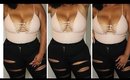 FASHION NOVA PLUS SIZE JEANS TRY ON AND REVIEW