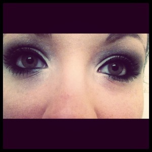 End Result To Smokey Eye Tutorial