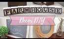 Farmhouse Decor DIY
