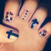 Vintage cross nails 