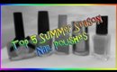 Top 5 Summer Season Nail Polishes | xoxkissablebeautyxox