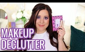 MAKEUP DECLUTTER 2018! PRODUCTS THAT ARE LEAVING MY COLLECTION