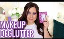 MAKEUP DECLUTTER 2018! PRODUCTS THAT ARE LEAVING MY COLLECTION