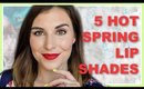 5 Best Spring Lip Colors | Bailey B.