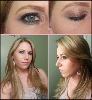 Just a collage of my 2nd attempt at Smokey eye 